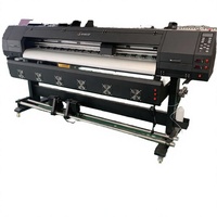 Imprimante jet d'encre à sublimation automatique pour bannières flexibles avec encre éco-solvant et tête XP600 pour impression sans bordure sur imprimante de factures