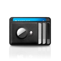 Pochette avant Slim minimaliste pour AirTag, porte-cartes Rfid avec Logo personnalisé, pièces