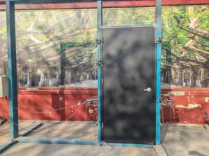 Porte coupe-feu en acier spécial Pri Ventes directes d'usine Portes de sortie coupe-feu - Product Image 1