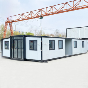 Villa préfabriquée de luxe 40 pieds x 20 pieds, 2, 3, 4 ou 5 chambres, <span class=keywords><strong>maison</strong></span> conteneur pliable et extensible, <span class=keywords><strong>maison</strong></span> mobile portable - Product Image 4