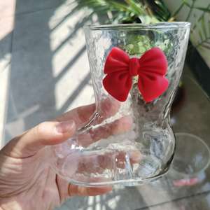 2025 lunettes de noël idée cadeau mignon Santa botte en forme de verre tasses <span class=keywords><strong>à</strong></span> boire pour les filles nouveau produit en verre <span class=keywords><strong>verres</strong></span> - Product Image 4