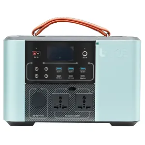 LITUC onde sinusoïdale pure extérieure 1000w stockage d'énergie portable alimentation par batterie au lithium générateurs de centrale électrique pour camping maison