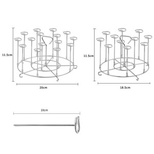 Ensemble de grilles suspendues multi-pièces en acier inoxydable pour friteuse à air et barbecue domestique - Product Image 5