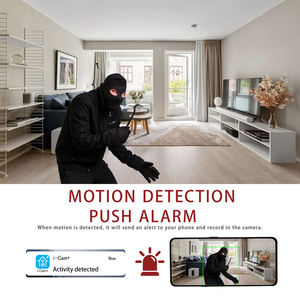 <b>Mini</b> Rechargeable Battery Powered WiFi <b>Camera</b> UBOX App Human Motion Detection Indoor Home Baby Pet Monitoring <b>Camera</b> - Product Image 3