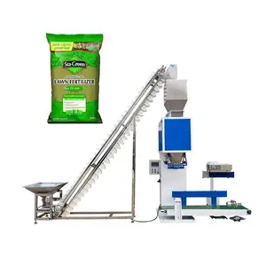 Automatische Packung Vertikale Bohnen Salz Zucker Verpackung Absack maschine 15kg 30kg 50kg Getreide Reiss amen 25kg Verpackungs maschine