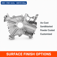 Fabricant de pièces en aluminium moulé sous pression ADC12, carter de générateur inverseur H175i H122i H122IN 168F 170F, moteur OEM