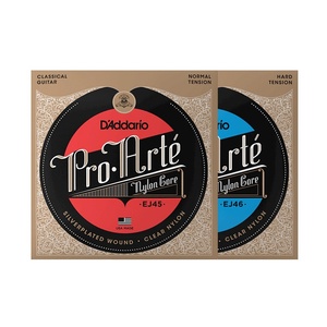 <span class=keywords><strong>Cuerdas</strong></span> <span class=keywords><strong>para</strong></span> <span class=keywords><strong>Guitarra</strong></span> Clásica D'Addario de Fabricación Estadounidense, Tensión Estándar, Enrolladas en Plata, EJ45 46, Juego de 6 <span class=keywords><strong>Cuerdas</strong></span> - Product Image 2