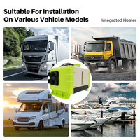 Calentador Diésel Todo en Uno de 12V y 8KW para Autos, Camionetas, Autocaravanas y Campers; Calentador Portátil para Estacionamiento con Control Remoto y Bajo Precio