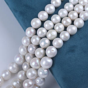 Cuentas Sueltas de Perlas Redondas Blancas Edison de Agua Dulce Natural de 10-12 mm de Zhuji Wholesale para Joyería - Product Image 5