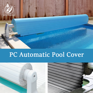 Les fabricants de couronnes d'eau personnalisent la couverture de <span class=keywords><strong>piscine</strong></span> coulissante et l'équipement de sécurité de couverture automatique de PC - Product Image 2