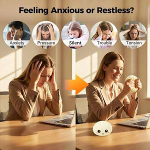 Jouets anti-stress très demandés pour se détendre et se reposer : Grande boule anti-stress en forme de boulette avec cuiseur vapeur, boulette souple colorée - Product Image 5