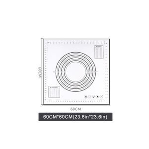 Protector <span class=keywords><strong>de</strong></span> encimera Beeman para hornear, hoja antiadherente, alfombrilla grande <span class=keywords><strong>de</strong></span> silicona para hornear para pastelería rodante - Product Image 4