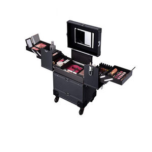 Rotolamento Trucco Treno Caso Salon Trolley Bloccabile con Cassetti Scorrevoli Caso Pro Grande Valigia Cosmetici per Gli Artisti Hair Stylist - Product Image 2