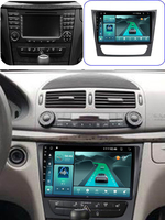 Reproductor de Radio Android con WIFI 5G para Mercedes-Benz W211 E200 E220 E300 E350 E240 E270 E280 02-10, DVD, Estéreo, Navegación, Auto Carplay