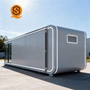 Shinestone 20ft 40ft Modular thép container nhà Apple cabin nhà khách văn phòng Pod cho căn hộ sử dụng nhà vệ sinh trong nhà bao gồm - Product Image 2