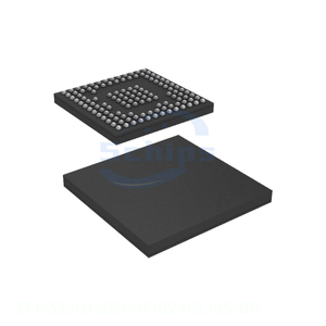 Composants de service complet d'origine, électronique EFM32JG12B500F1024GL125-BR 125 VFBGA embarqué - Product Image 1