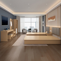 Langlebiges Modernes Luxus-Kingsize-Queen-Size Hotelbett-Set Umweltfreundliche Apartment- und Gewerbemöbel
