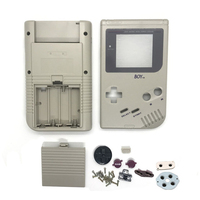 Coque de console de jeu classique en plastique avec boutons et plaquettes conductrices pour Gameboy GB