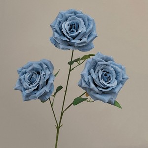 Rosas Artificiales de Seda de 66 cm, Color Blanco y Rosa, para Decoración de Bodas, Rosas Púrpuras, Flores Azules para Boda, Gran Venta - Product Image 5