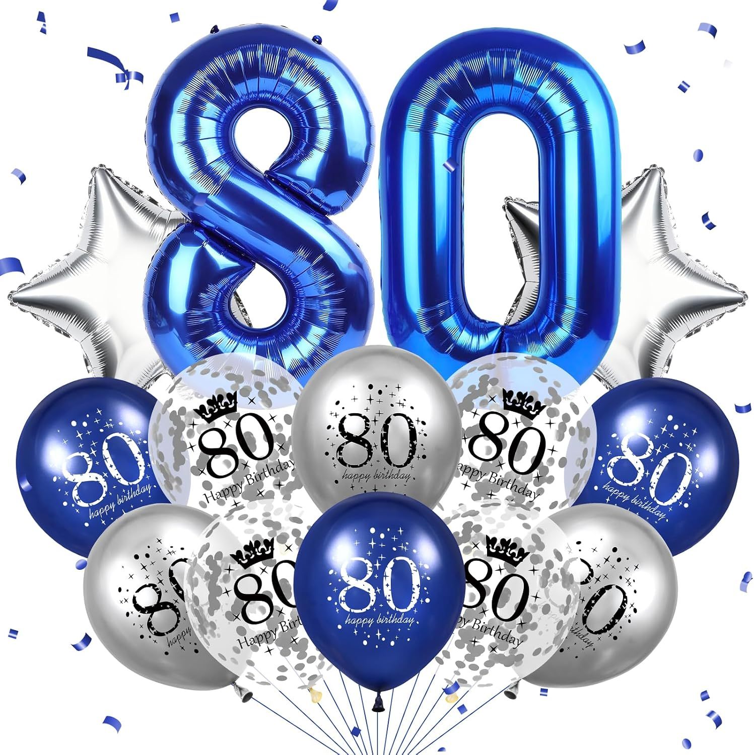 Navy blue silver-15th