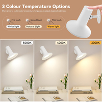 Lampe murale à charge d'aspiration magnétique Lampe d'escalier rechargeable Type pratique Lampe d'aspiration magnétique à led