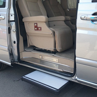 Marchepieds coulissants électriques en aluminium pour camping-car, véhicule de loisirs, pick-up, fourgonnette, remorque, pour le camping en tout-terrain et le bricolage, manuel