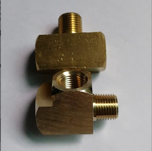 Raccordo per Tubi a <span class=keywords><strong>3</strong></span> Vie in <span class=keywords><strong>Ottone</strong></span> Standard USA OEM - Product Image 1