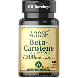 Suplementos de Gomitas de Betacaroteno con Etiqueta Personalizada Más Vendidos, Vitamina A para Niños y Recién Nacidos, Buena Salud Ocular y Cutánea - Product Image 1