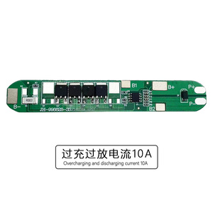 3S 2P 11.1V 12.6V 18650 ระบบจัดการแบตเตอรี่แบบเชื่อมต่อจากด้านบน (BMS) 5A 10A 15A สำหรับเครื่องมือไฟฟ้าพลังงานแสงอาทิตย์และเครื่องพ่นยา - Product Image 4