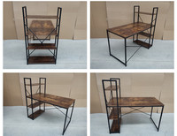 Table d'étude d'ordinateur portable, meuble de bureau, d'écriture, de coin, pour la maison