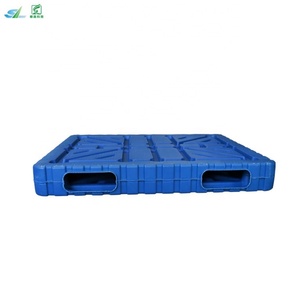 พาเลทโลจิสติกส์แบบกลวงสองด้าน ยี่ห้อ Shunlu ขนาด 1200x1000x150 มม. รับน้ำหนักได้ 2 ตัน (แบบไดนามิก) และ 6 ตัน (แบบคงที่) สีฟ้า - Product Image 3