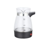 Cafetière électrique en verre 0,5 L 600 W, mini cafetière électrique portable, très vendue