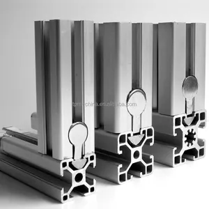 Accessoires industriels anodisés de profil en aluminium d'extrusion de CNC de norme européenne pour la fente de T
