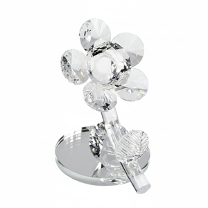 Ornamento in Vetro a Forma di Fiore, Piccolo Acchiappasole Decorativo per Casa - Product Image 2