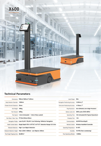 Camión de Plataforma Plana Eléctrico Híbrido sin Rieles Jumeirah de 50-300 kg, de Acero al Carbono, AGV, Nuevo, con Control Remoto Inalámbrico para Construcción - Product Image 3
