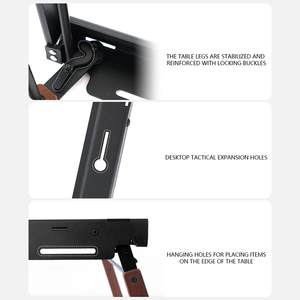 Mesa Táctica Moderna de Aleación de Aluminio Igt, Panel Multifuncional Modular Plegable de Metal, Mesa de Cocina para Acampar al Aire Libre - Product Image 5