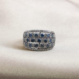 Bague de fiançailles Jewelspaark en diamant 1,20 carats, taille brillant rond, sertissage en canal, argent sterling 925, pour femme - Product Image 2