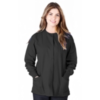 Manches longues gommages vestes jolie tenue douce infirmière sur manteau médecin hôpital personnel infirmier uniformes automne hiver vêtements de travail