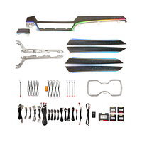Kit d'éclairage d'ambiance dynamique en fibre de carbone Symphony pour Accord 10e génération 2018-2022, accessoires de garniture d'éclairage intérieur automobile