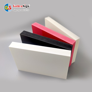 Láminas de Espuma de PVC de Color Rojo, Negro, Verde, Azul y Amarillo, de 3-20 mm de Grosor, 1220x2440 mm, para Señalización y Exhibición - Product Image 1