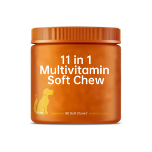 11 en 1 Multivitamine Soft Chew pour animaux de compagnie Chiens Supplément de soutien immunitaire Multivitamine Chiens Chews - Product Image 1