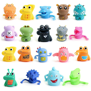 JY Nuevo Set de Marionetas de Dedo de Mini Monstruos y Animales, Juguete Interactivo de Vinilo Suave para Contar Historias, para Niños, Juego de Interacción Padres-Hijos - Product Image 2