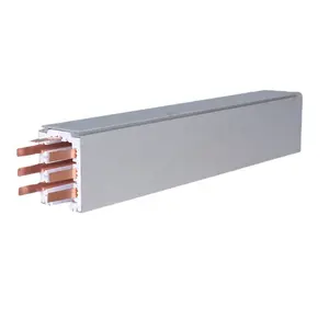 High Strength Enclosed Copper Electrical Bus Duct Lighting Power Busbar