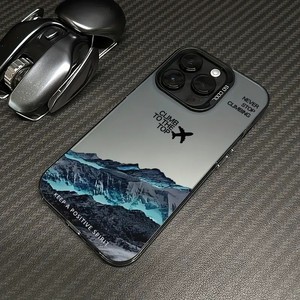 Nouveau cas de téléphone portable d'avion de montagne de <span class=keywords><strong>neige</strong></span> pour <span class=keywords><strong>iPhone</strong></span> 16 Plus 15 17 Pro Max 14 13 <span class=keywords><strong>Coque</strong></span> <span class=keywords><strong>Coque</strong></span> couverture arrière - Product Image 2