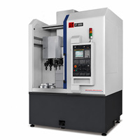 Tour vertical CNC robuste VTC800 avec broche haute vitesse mono-axe et structure rigide