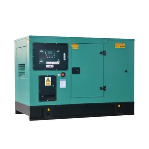 60Hz 3 단계 침묵하는 디젤 엔진 발전기 20 kva 방음 genset