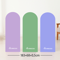 Tapis de yoga professionnel en PU avec logo gravé au laser, base en caoutchouc naturel, résistant à l'usure, antidérapant, écologique, sans odeur, pour la salle de sport