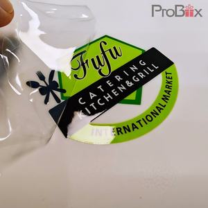 Etiqueta Adhesiva de Transferencia UV al por Mayor, Resistente al Agua, Duradera para Exteriores, Personalizada, Autoadhesiva, Calcomanías para Automóviles, Etiqueta Transparente Personalizada - Product Image 2