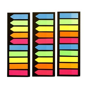 Colorful Arrow Flat-Head Special-Shaped Writable <b>Sticky</b> <b>Note</b> Labels Removable Transparent Index Stickers Memos Marking Key Memo - Product Image 3