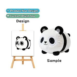 Nhỏ bespoke đồ chơi sang trọng tùy chỉnh thiết kế gấu trúc tùy chỉnh trọng Thú nhồi bông đồ chơi sang trọng tùy chỉnh đồ chơi sang trọng - Product Image 1